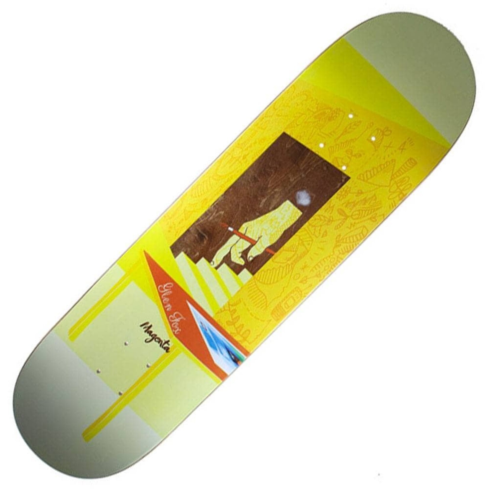 Magenta - Fox Sleep 8.375" Deck