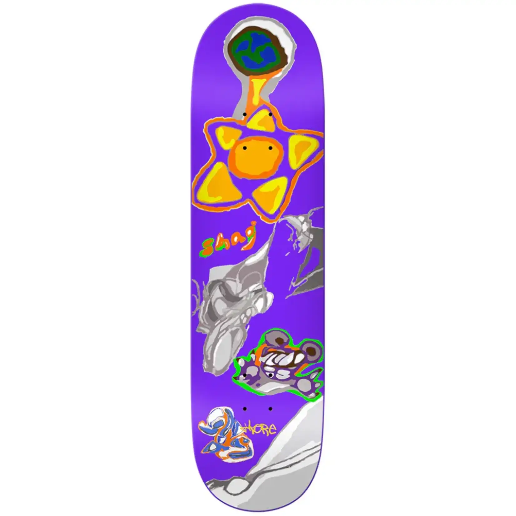 There - Shag Tiger Sun 8.25" Deck