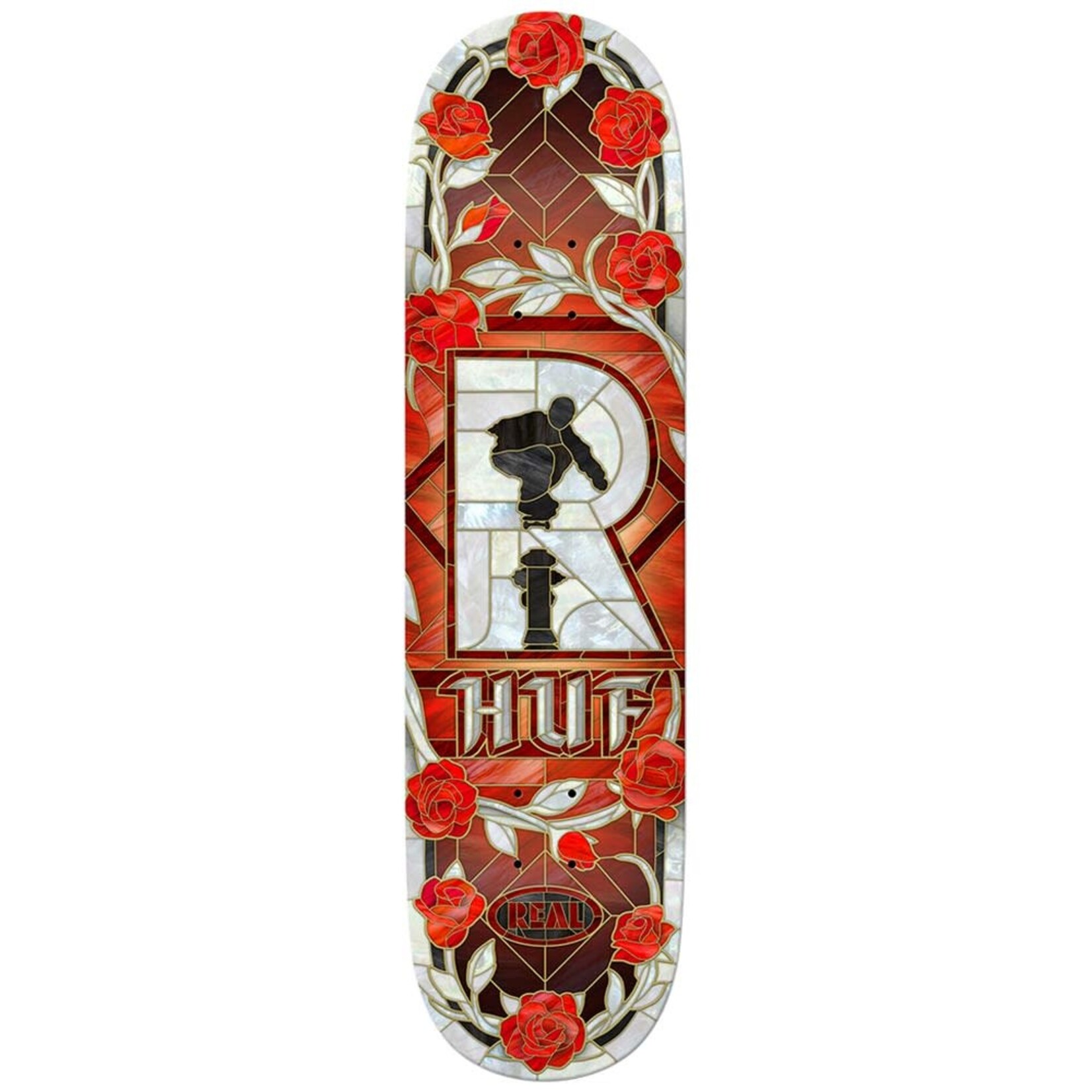 Real Skateboards Real - Huf Cathedral Deck 8.38"