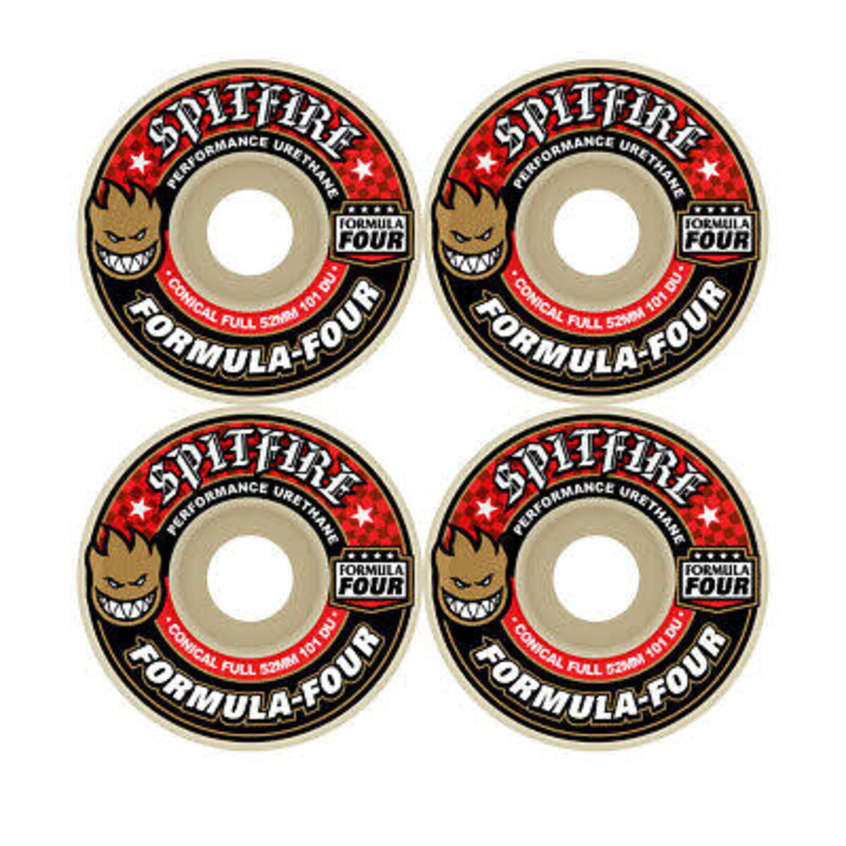Spitfire Wheels - F4 Conical Full  54mm 101D
