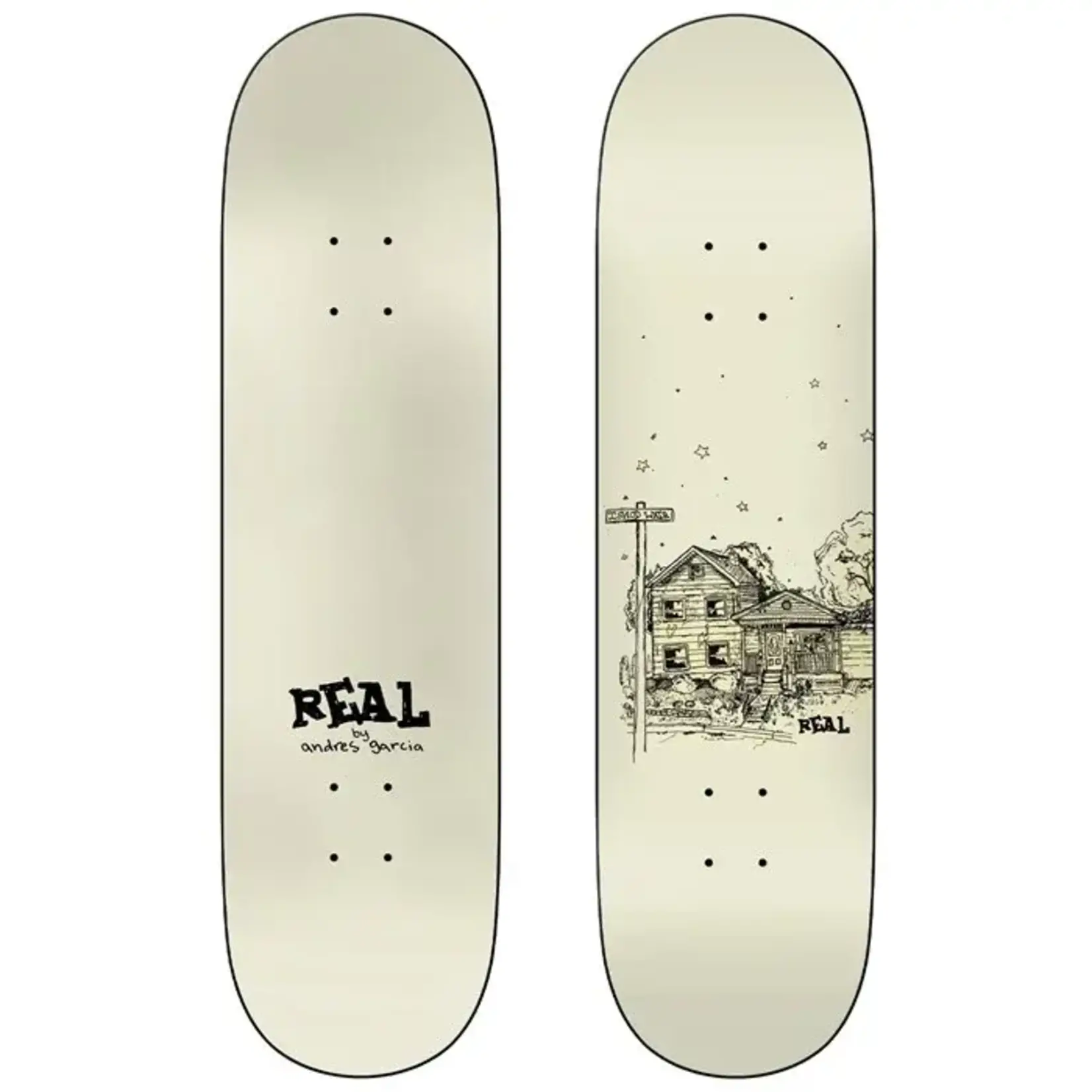 Real Skateboards Real Ishod Home Deck Twin Tail 8.25