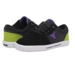 Fallen Fallen Shoes - Kids Patriot Black/Purple/Green Size 5