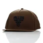 Grizzly Fallen Insignia Flat Hat Brown/Black