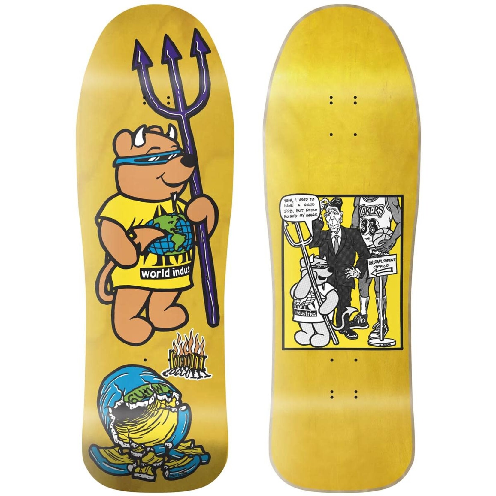 World Industries Steve Rocco III Deck 9.75"