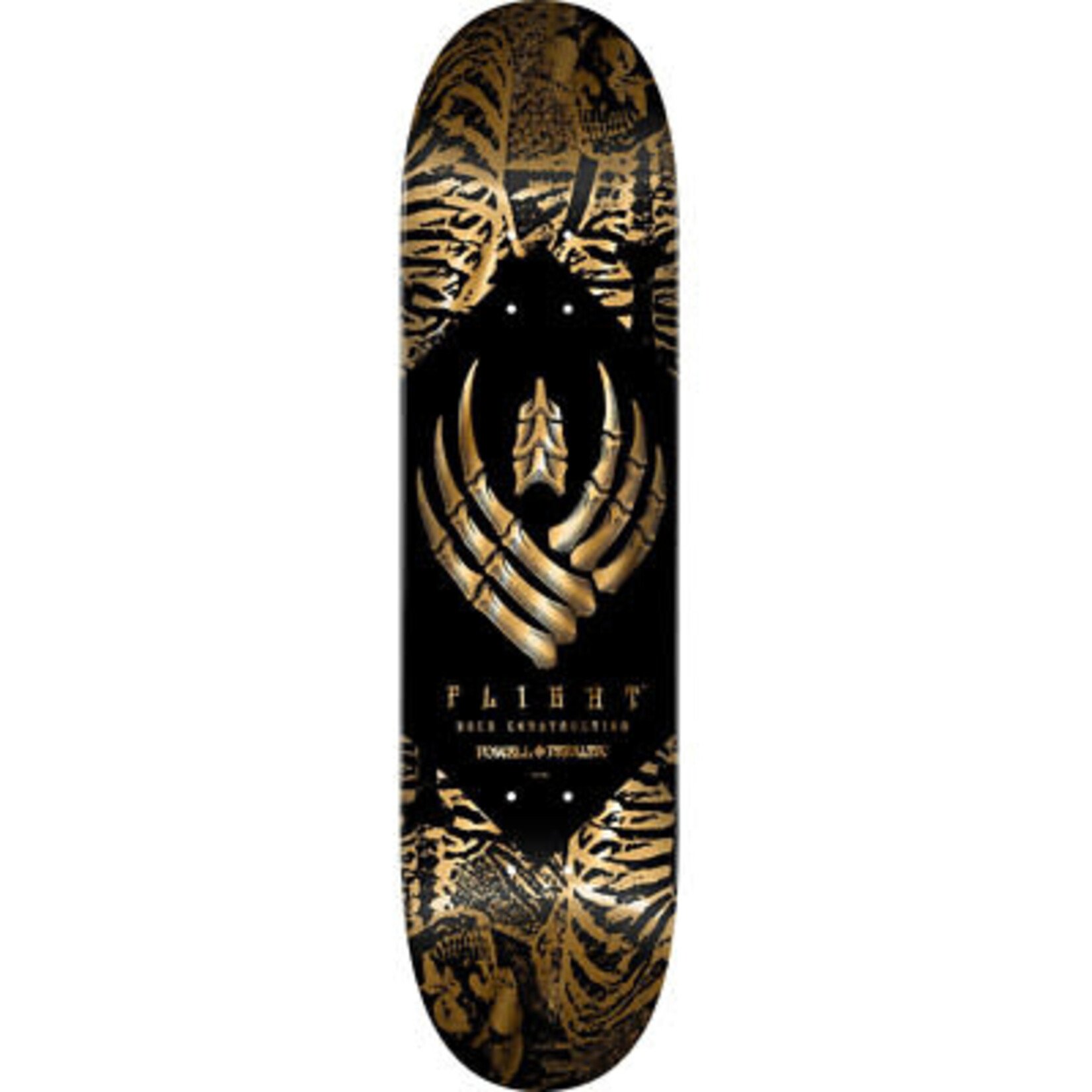 Powell Peralta Powell Peralta Skeleton Flight Deck Gold Foil 8.63"