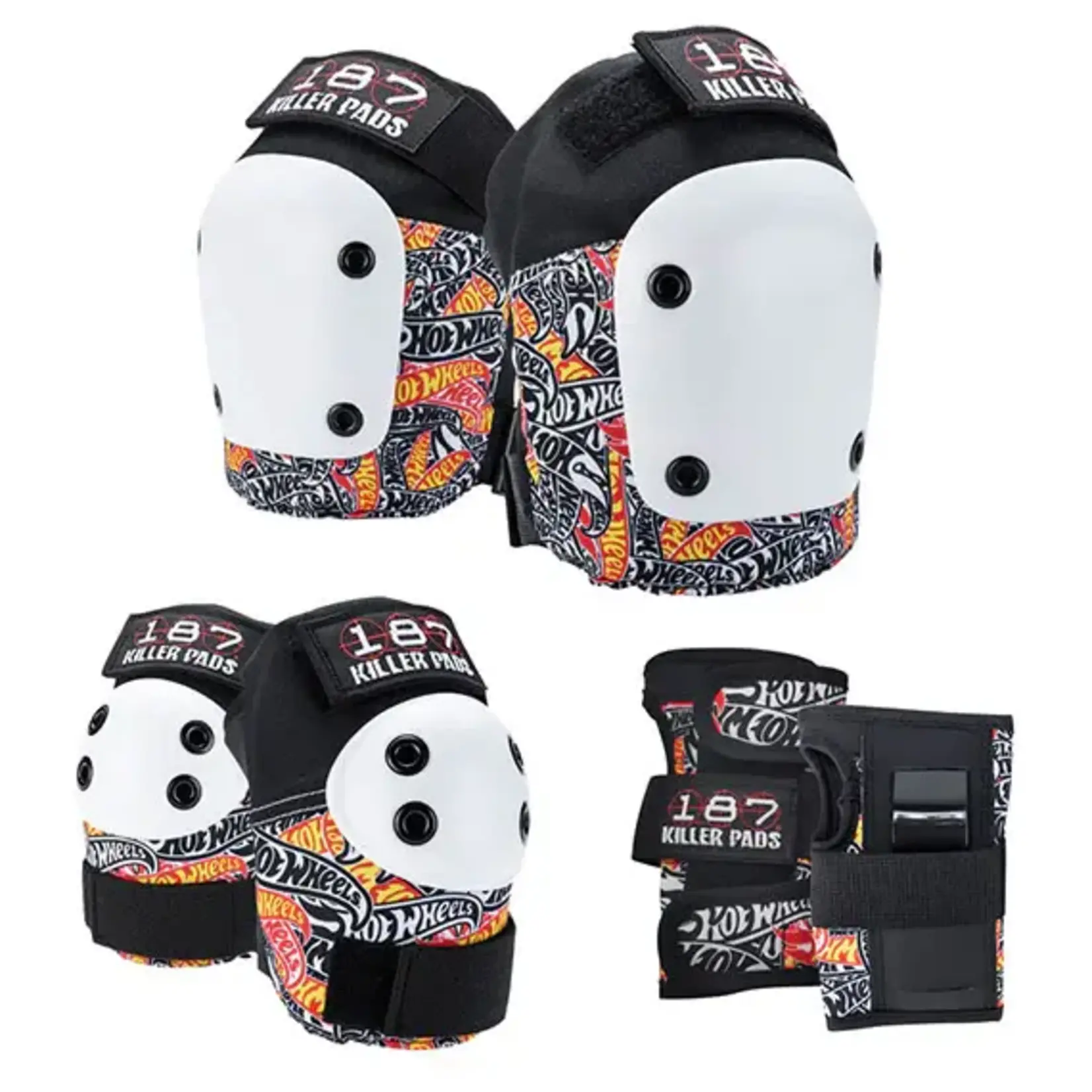 187 Killer Pads 187 Killer Pads - Six Pack Adult Hot Wheels XS