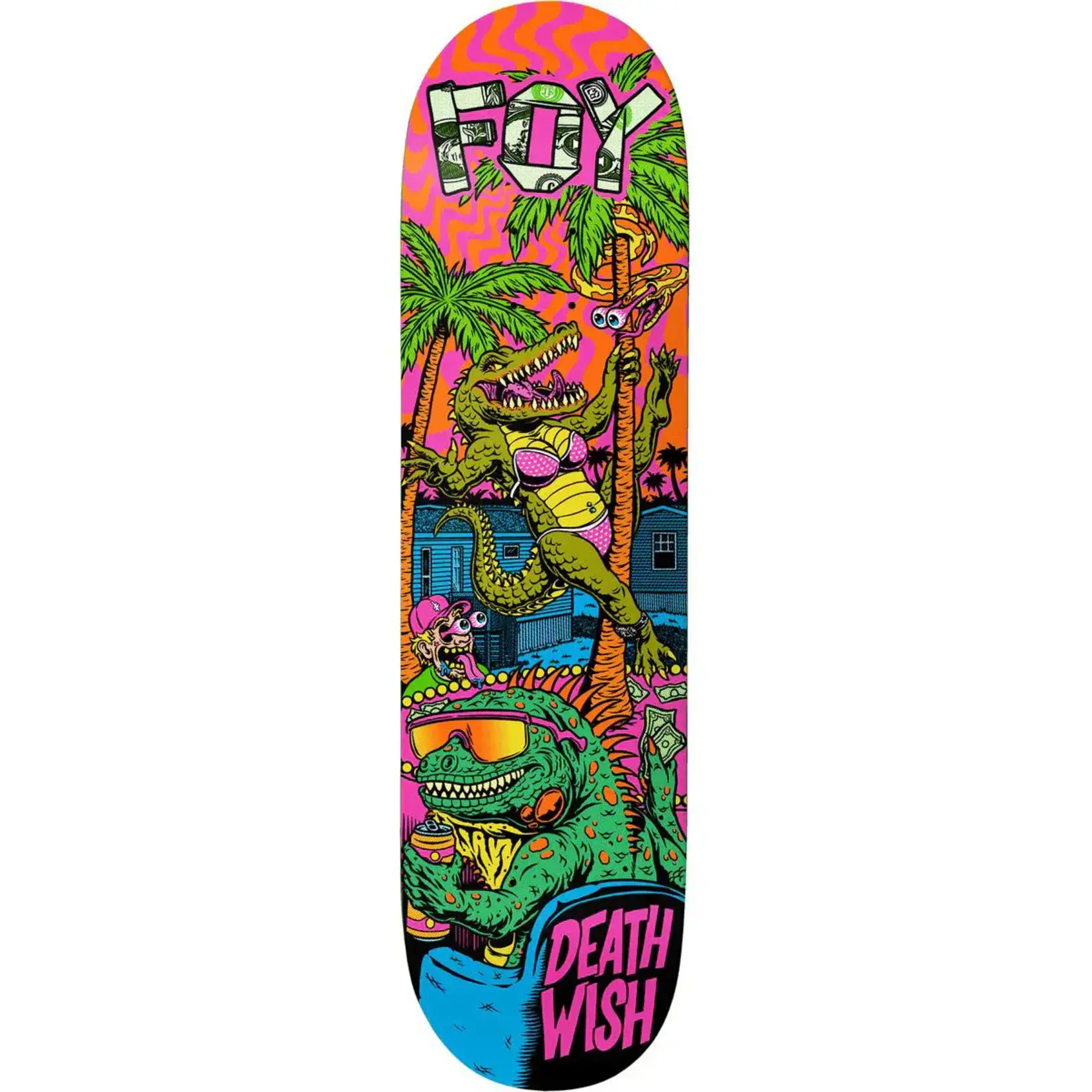 Deathwish Deathwish Jamie Foy Dysfunction Deck 8.25"