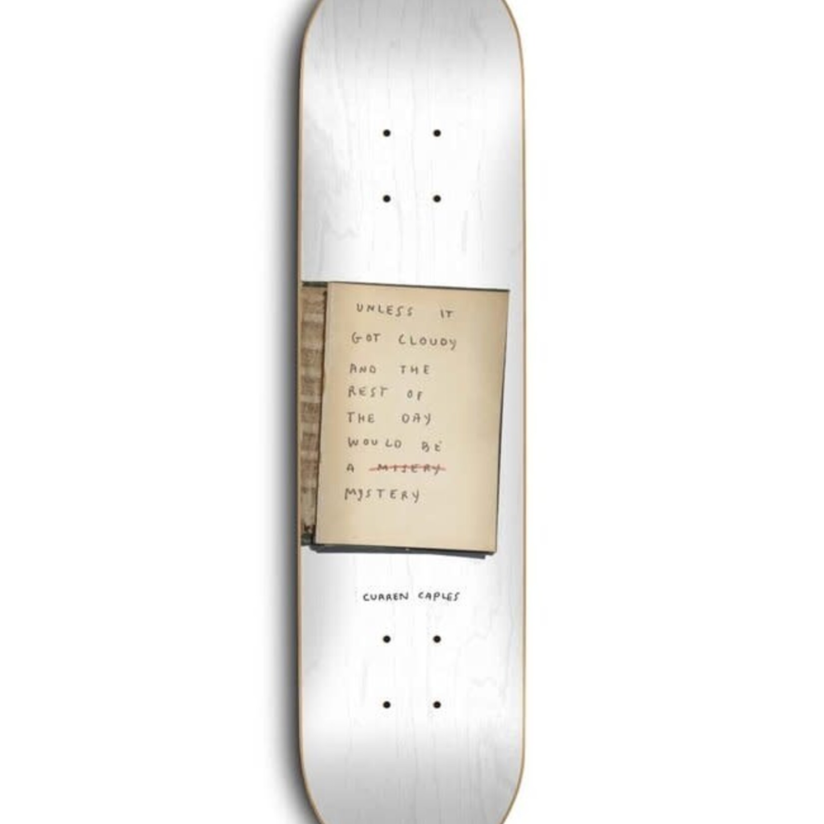 Skate Mental Skate Mental Curren Caples Letter Deck 8.4"
