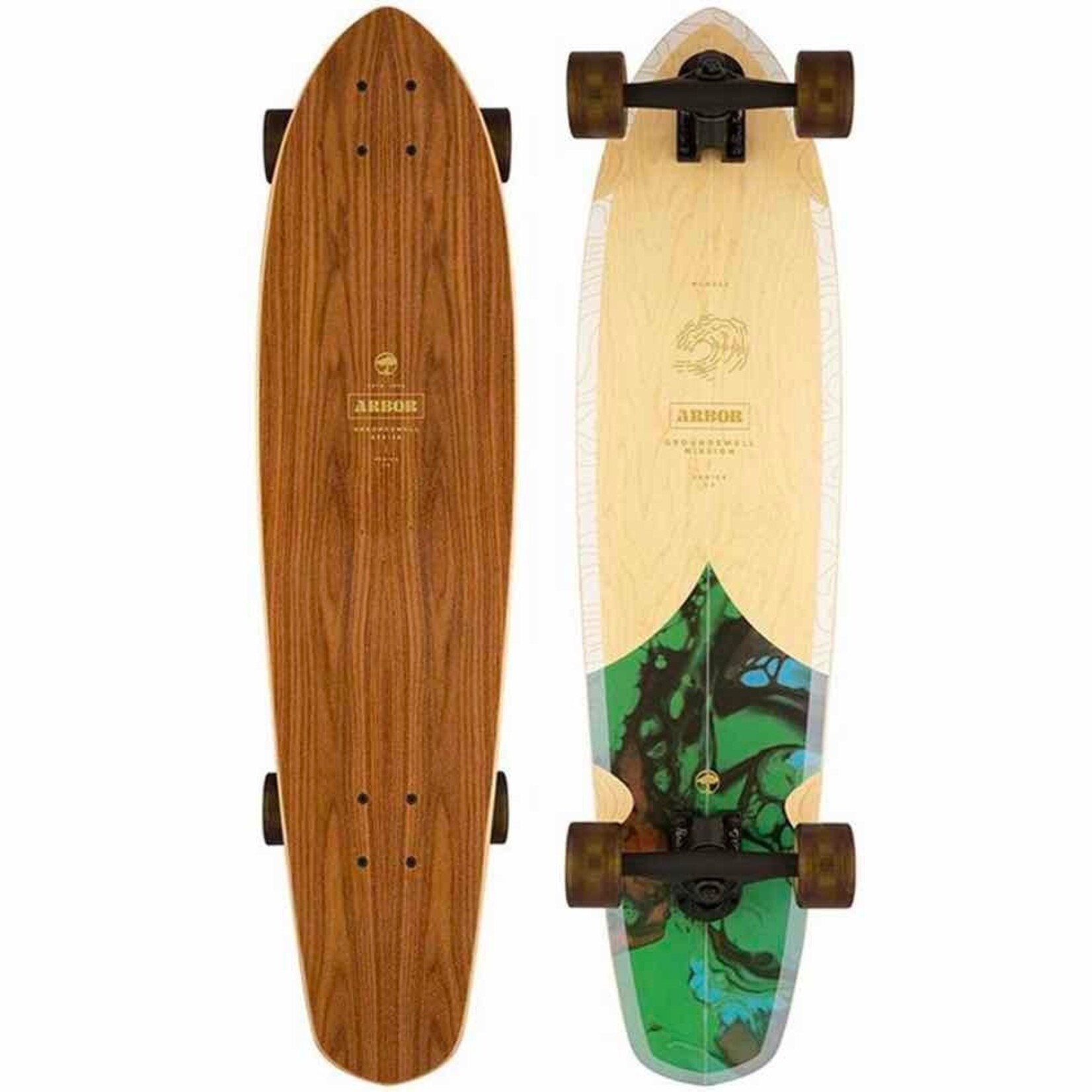 Arbor Arbor Groundswell Mission 35" Complete Cruiser