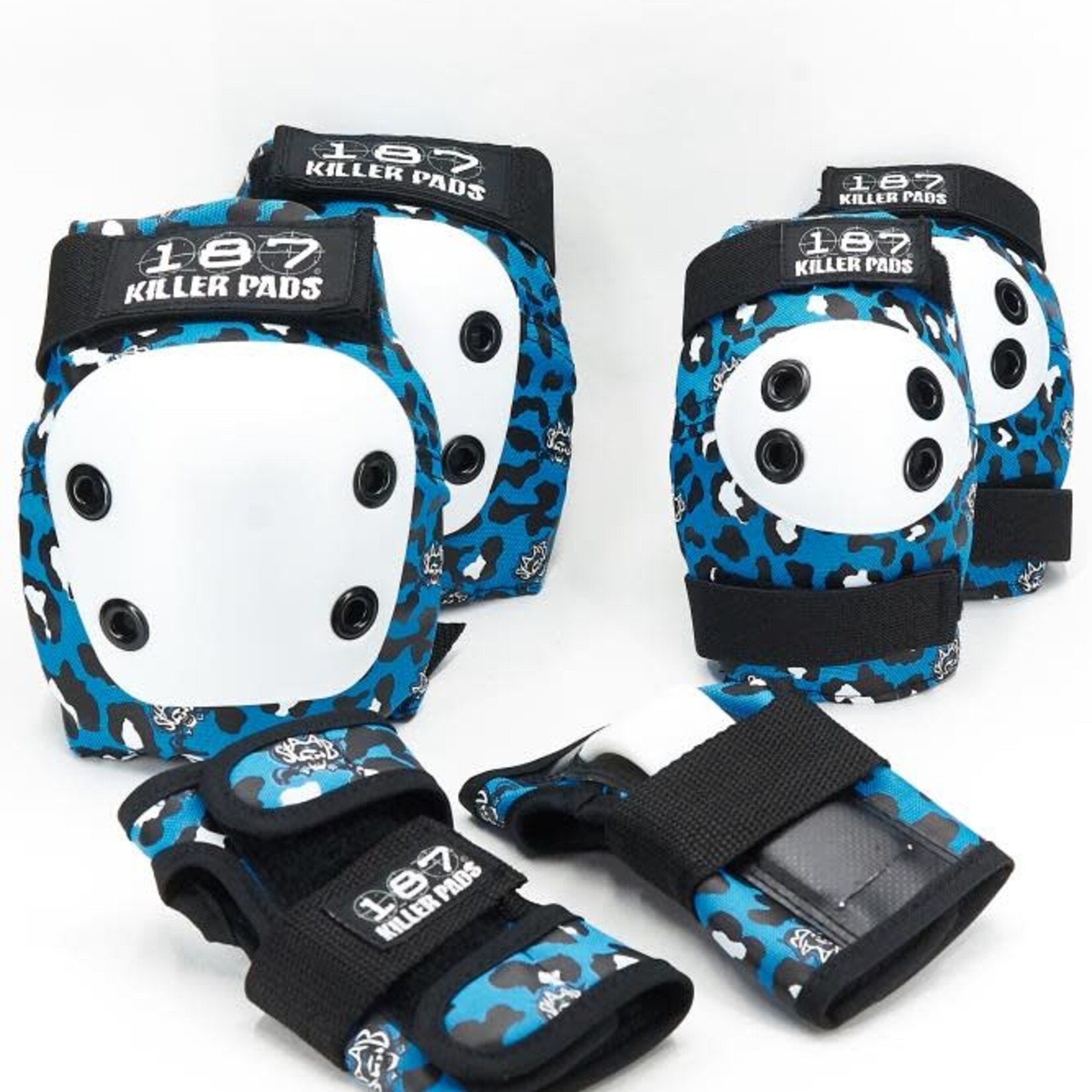 187 Killer Pads 187 Killer Pads Staab Jr. Six Pack Blue Pads Set