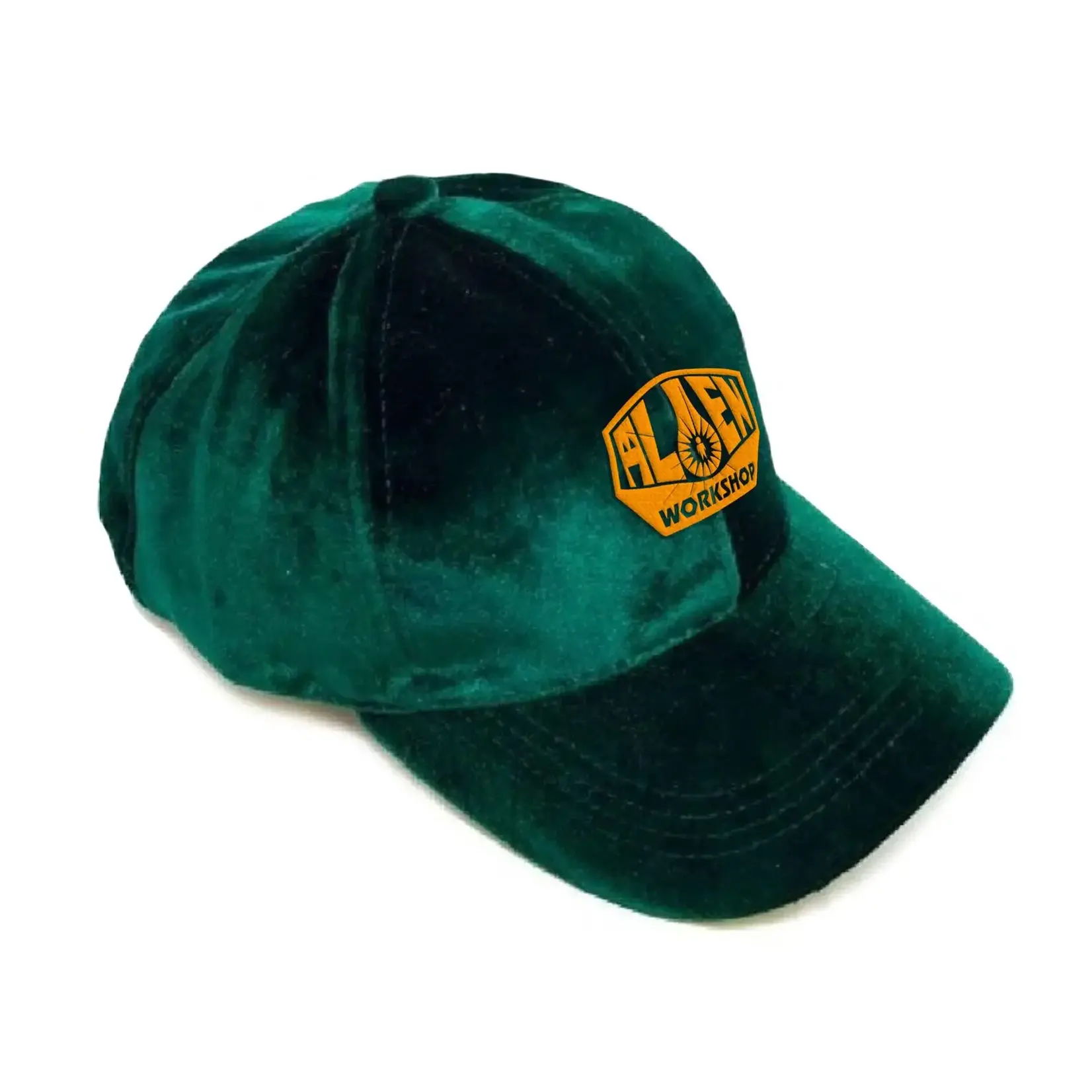 Alien Workshop Alien Workshop OG Logo Velvet Snapback Green