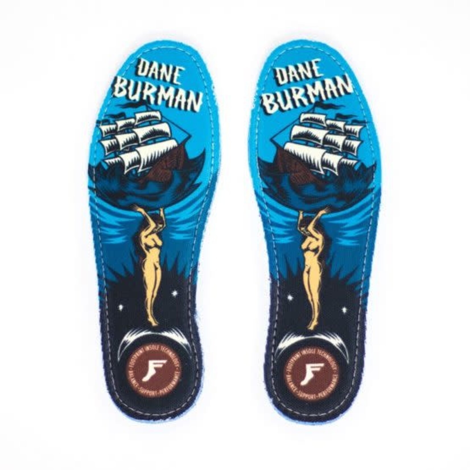 FP Insoles Dane Burman Atlas HI Profile King Foam Insoles 7mm 5-10.5