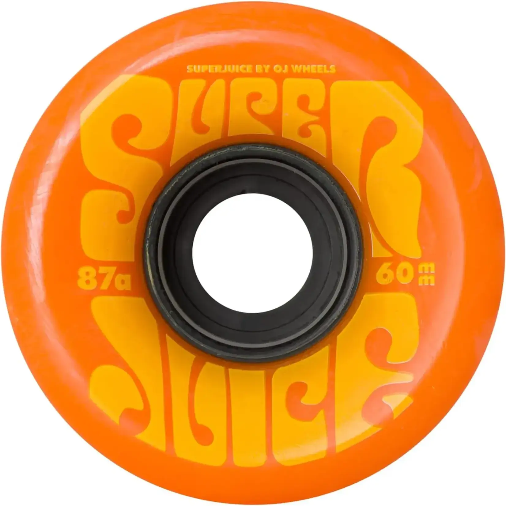 OJ Wheels OJs Wheels Super Juice Orange Yellow 87a 60mm