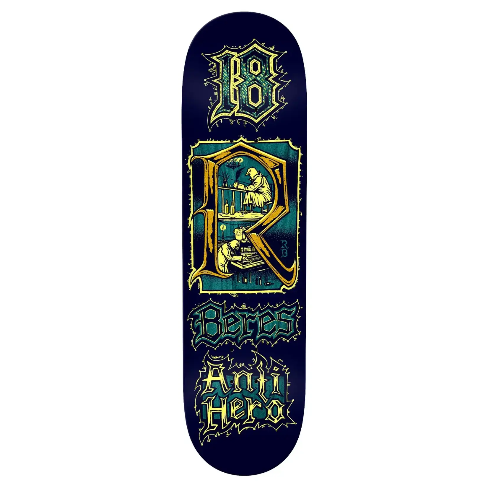 Anti Hero Anti Hero Raney Beres Medieval Deck 8.5"