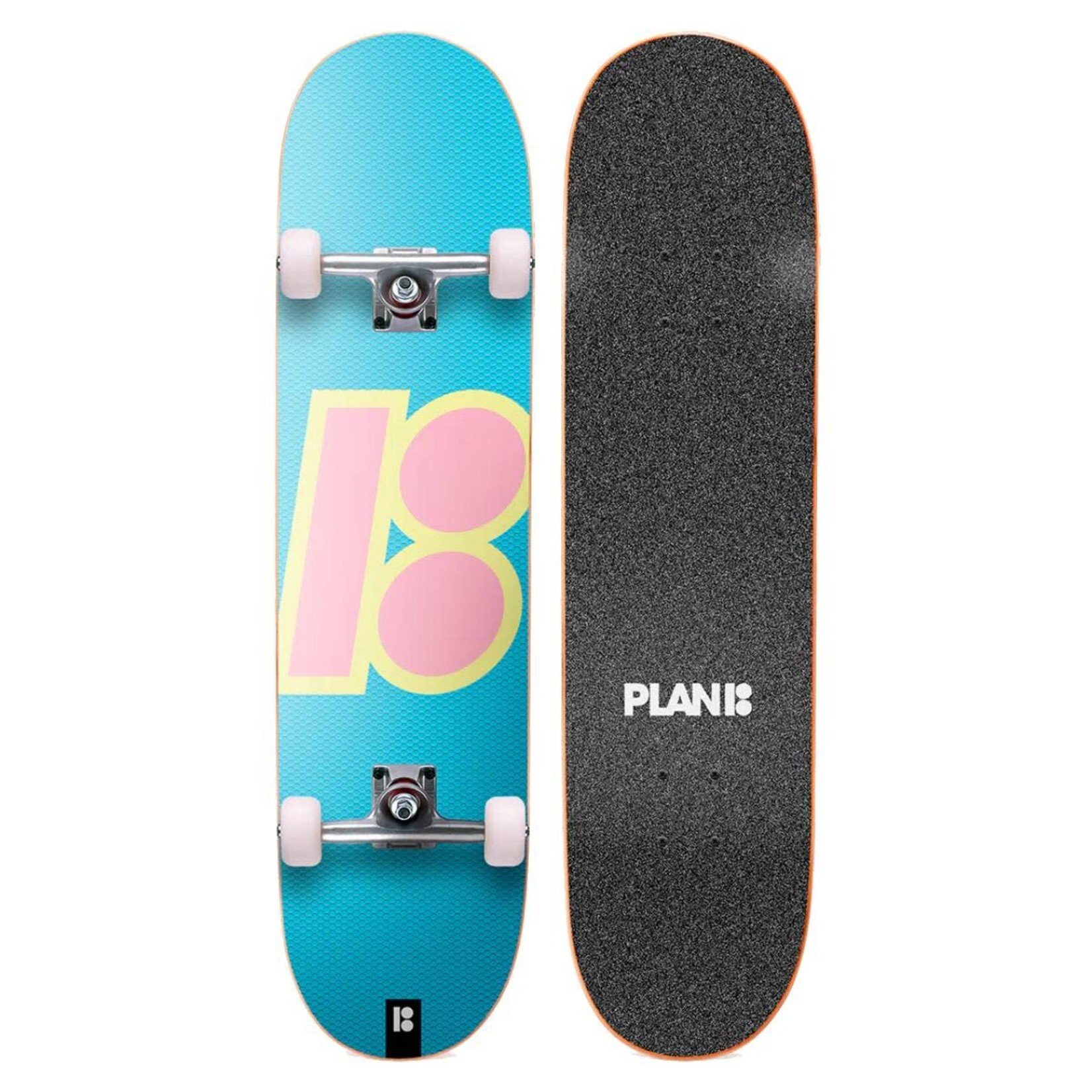 Plan B Plan B Slanted OG Blue Complete Skateboard 8.125"