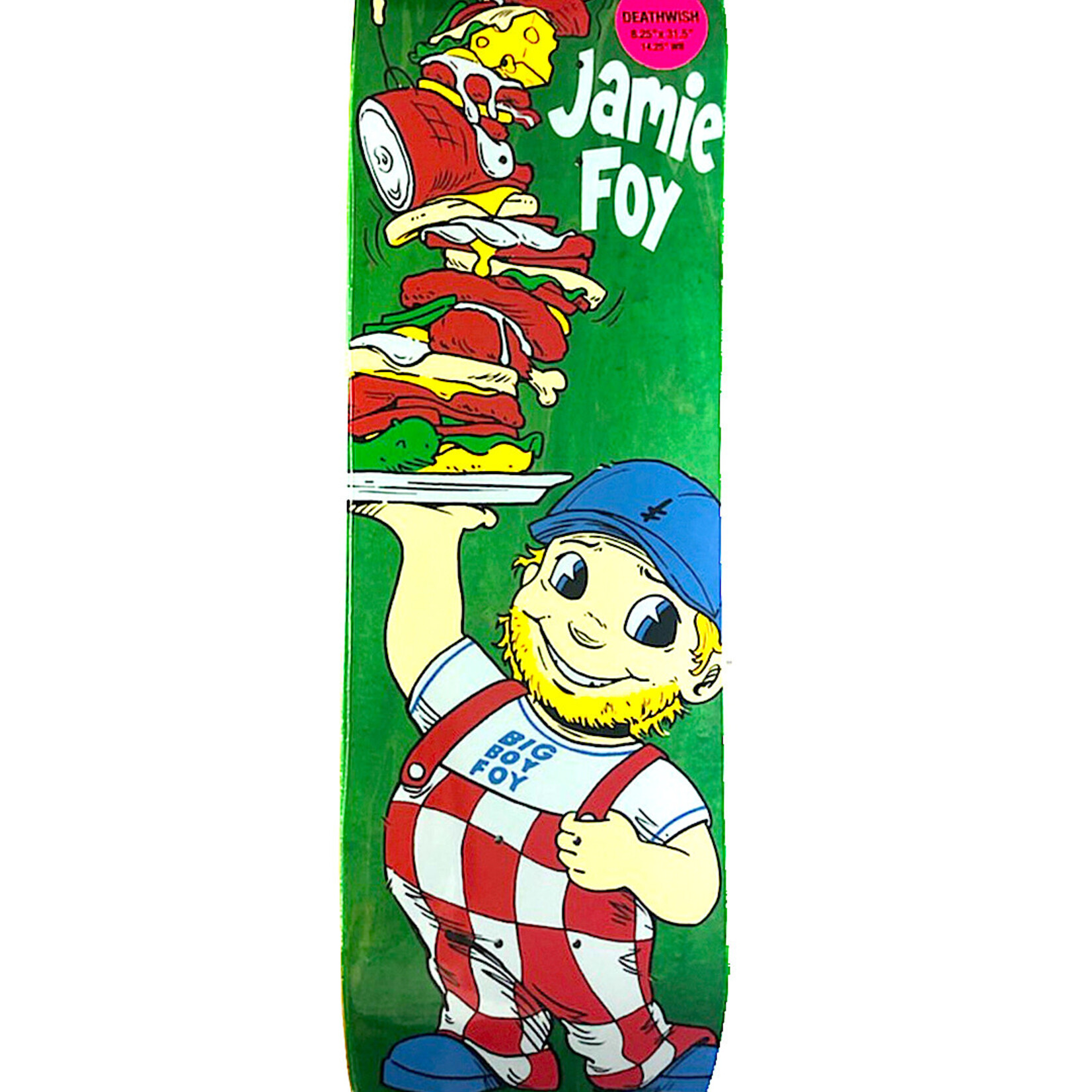 Deathwish Deathwish Jamie Foy Big Boy Foy 8.25" Deck