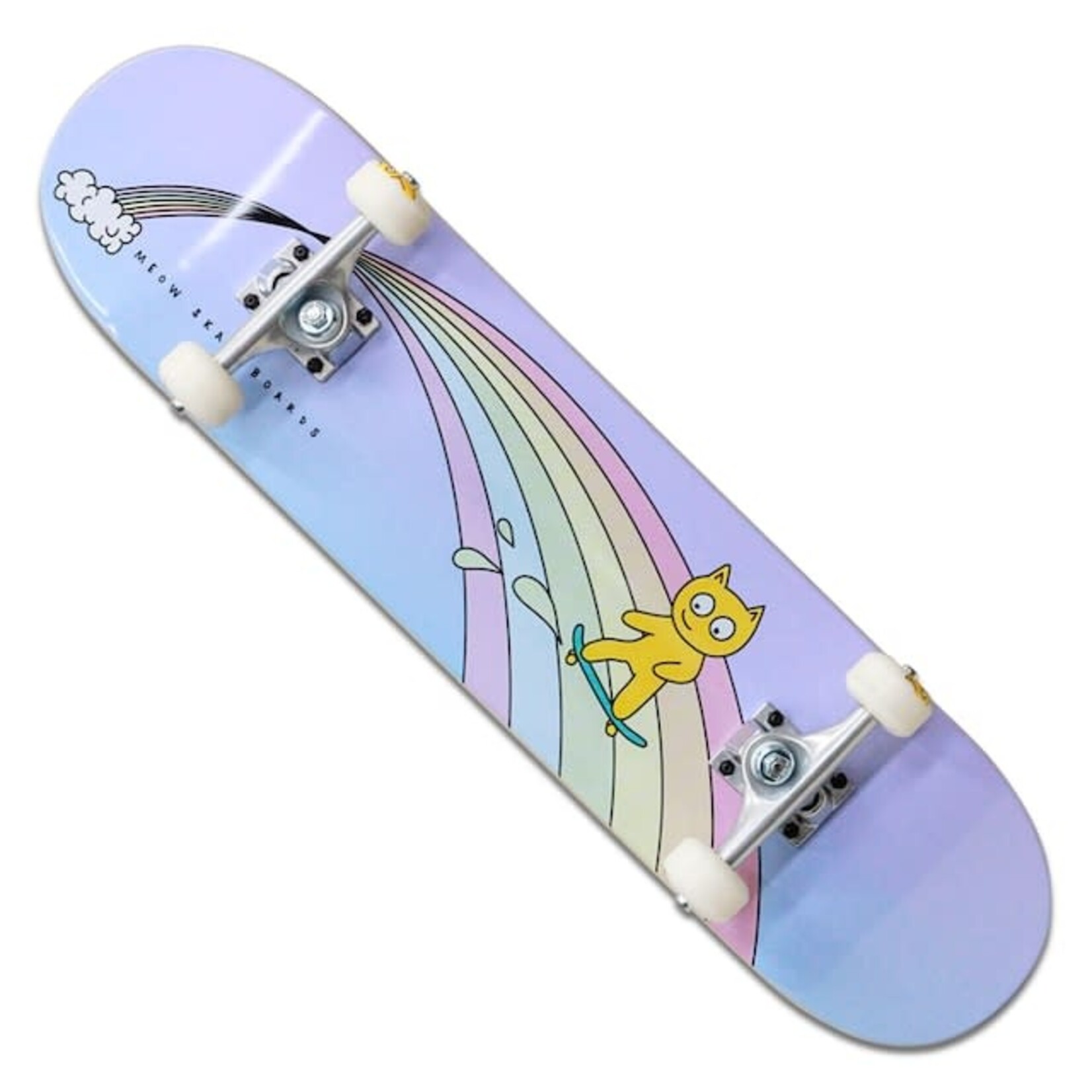 Meow Over The Rainbow Complete Skateboard 8"