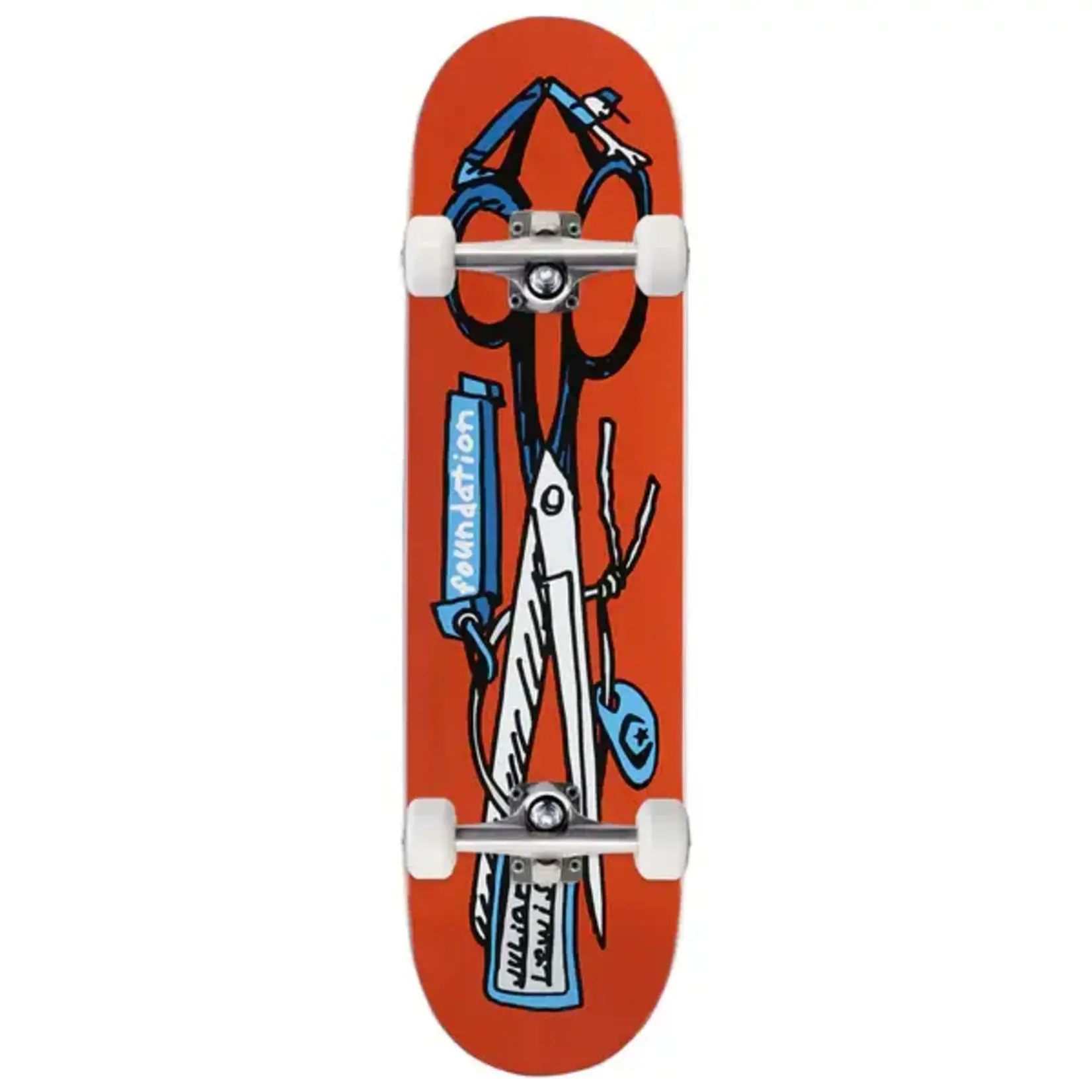 Foundation Foundation Lewis Scissors Complete Skateboard 8"