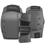 Pro-Tec Pro-Tec Street Adult 3-Pack Pad Set Large Grey