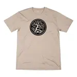 Red Dragon Skateboards RDS x IPath Heavy Duty T-Shirt Large Sand
