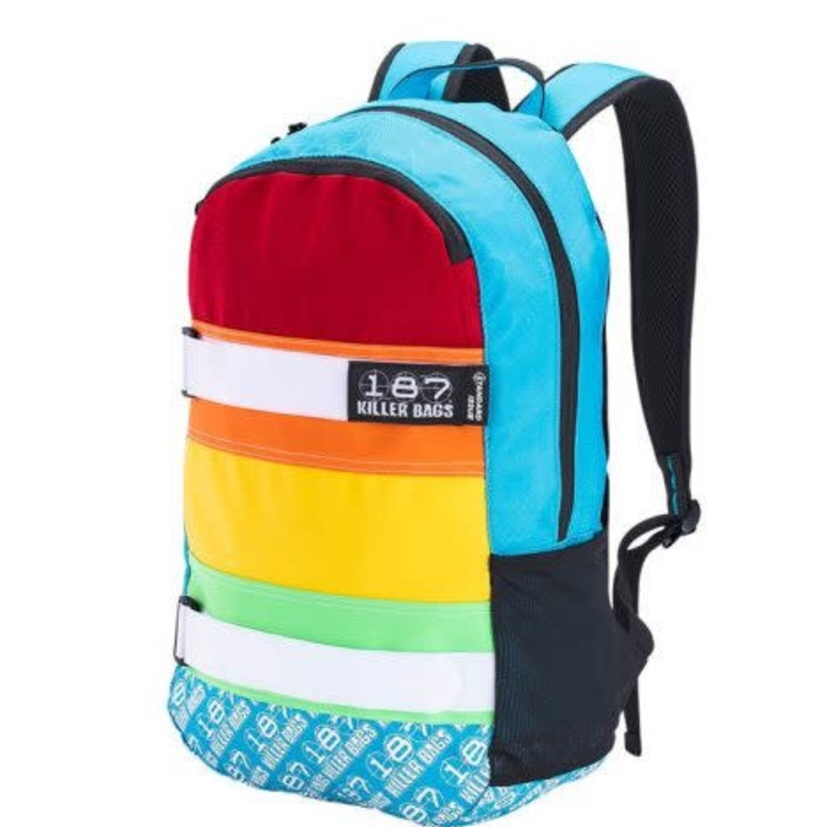 187 Killer Pads 187 Killer Bags Standard Issue Backpack Rainbow