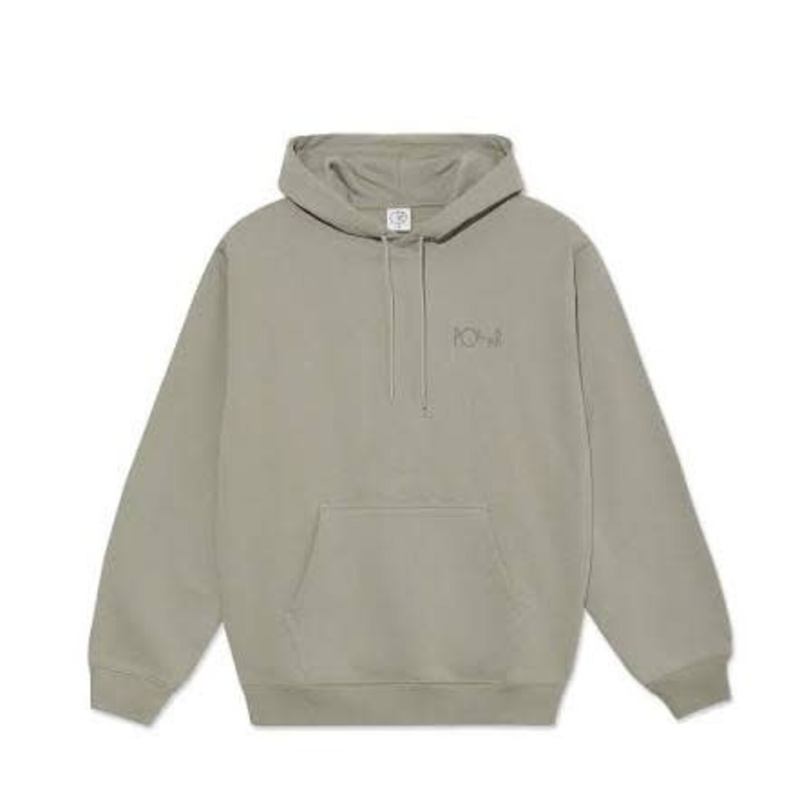Polar Polar Skate co. Dave Hoodie Stroke Logo Vetiver (Beige) M