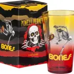 Powell Peralta Powell Peralta - Skateboard Skeleton Pint Glass Rasta