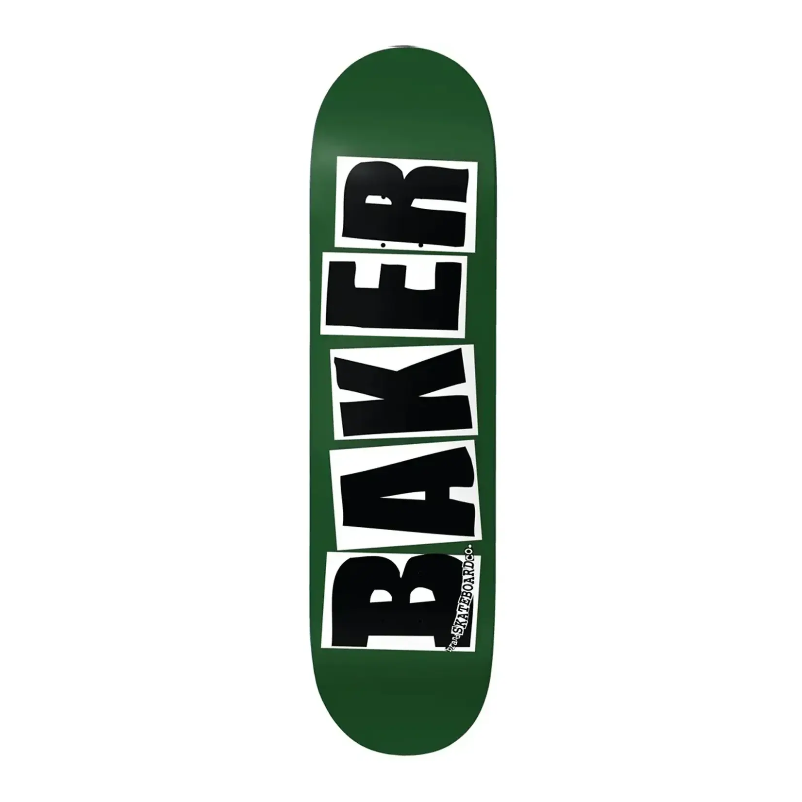Baker Baker - Brand Logo Forest Green Deck 8.38"