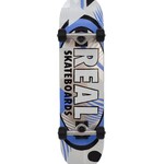 Real Skateboards Real Skateboards - Hatched Oval Blue Complete 7.3"