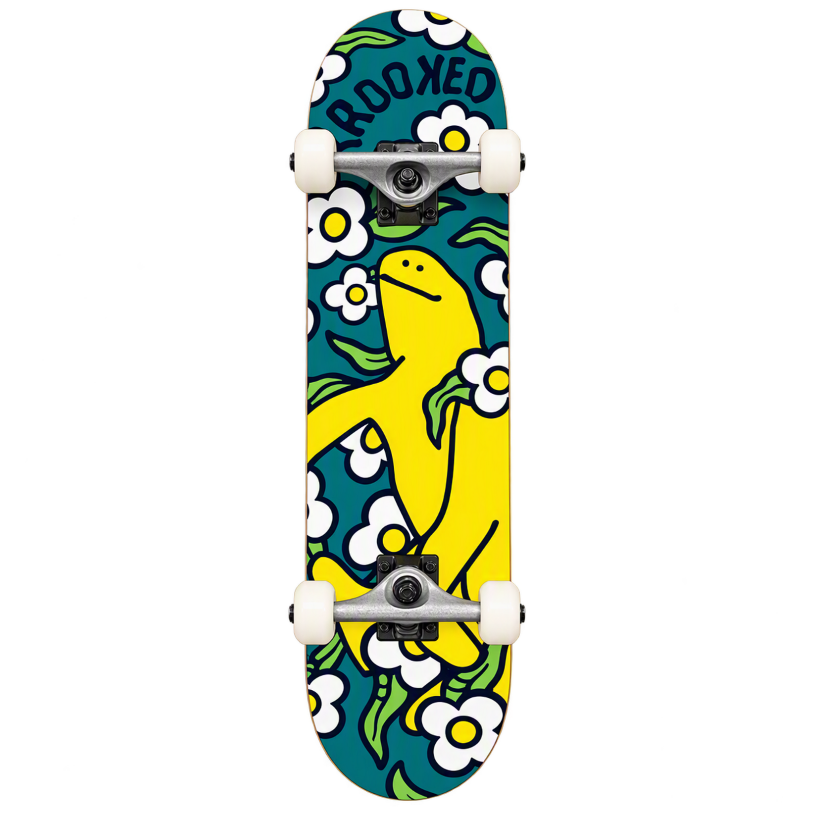 Krooked Skateboards Shmoo Vibes Mini Complete 7.3" Teal