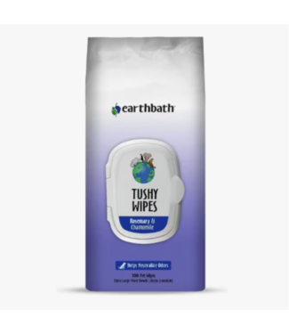 Earthbath Earth Bath Tushy Wipes, 100 count