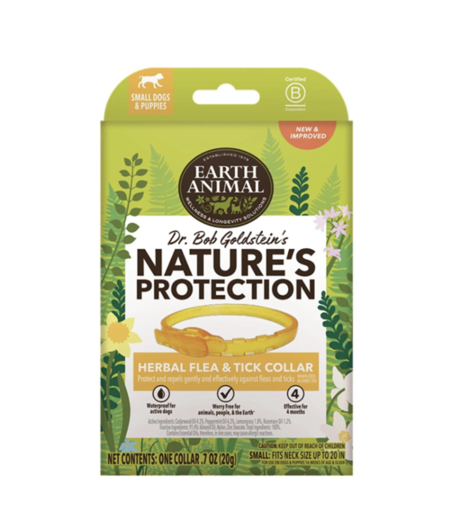 Earth Animal Earth Animal Natural Flea & Tick Collar, Small