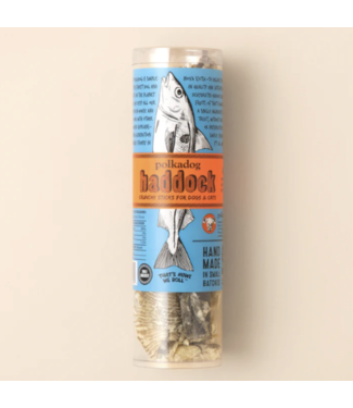 Polka Dog Bakery Polkadog Haddock Skins, 2oz tube