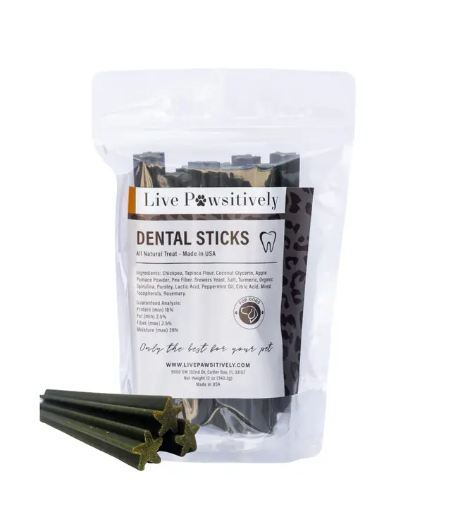 Live Pawsitively Dental Sticks