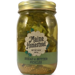 Maine Homestead Pickles Bread & Butter 16oz