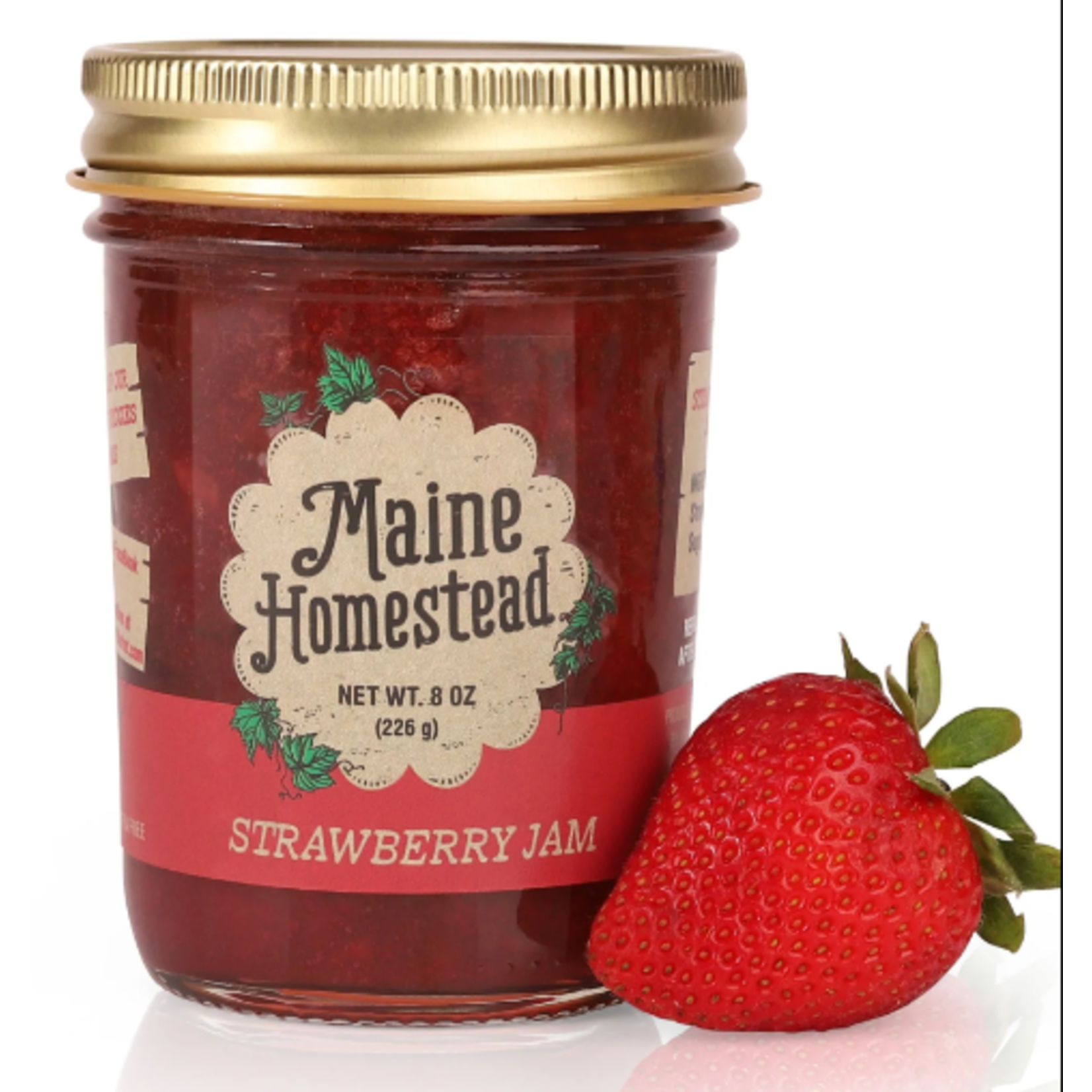 Maine Homestead Jam Strawberry