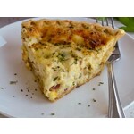 Pine Point Provisions Quiche for Easter: Bacon, Swiss, & Shallot (Quiche Lorraine)