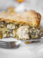 Vegetarian Mushroom Potato Pot Pie