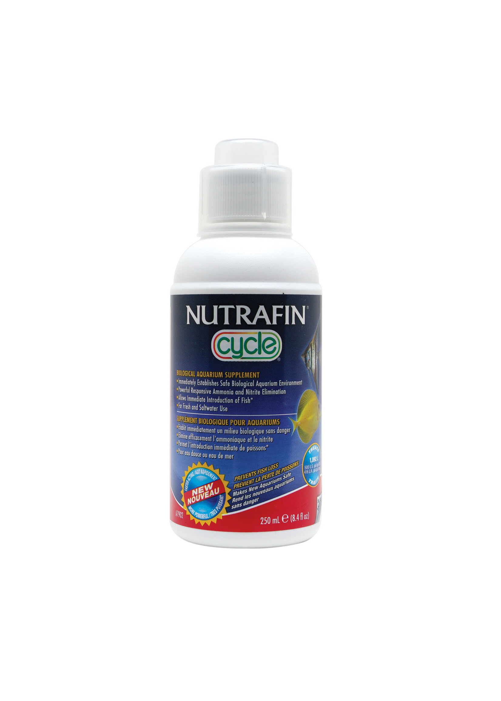 NUTRAFIN NUTRAFIN CYCLE POUR AQUARIUMS SUPPLEMENT BIOLOGIQUE 250 ML