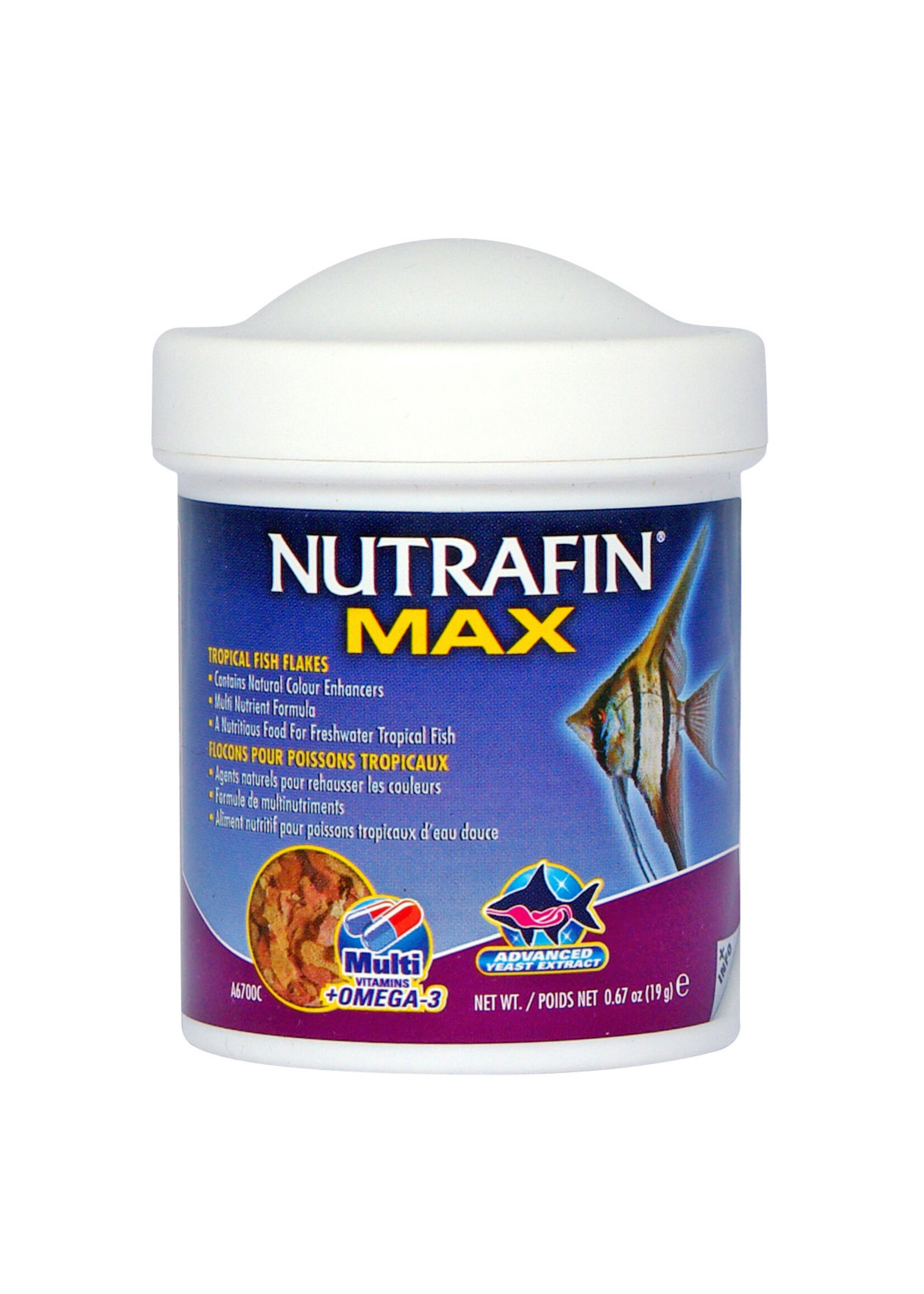 NUTRAFIN NUTRAFIN MAX FLOCONS POUR POISSONS TROPICAUX 19 G