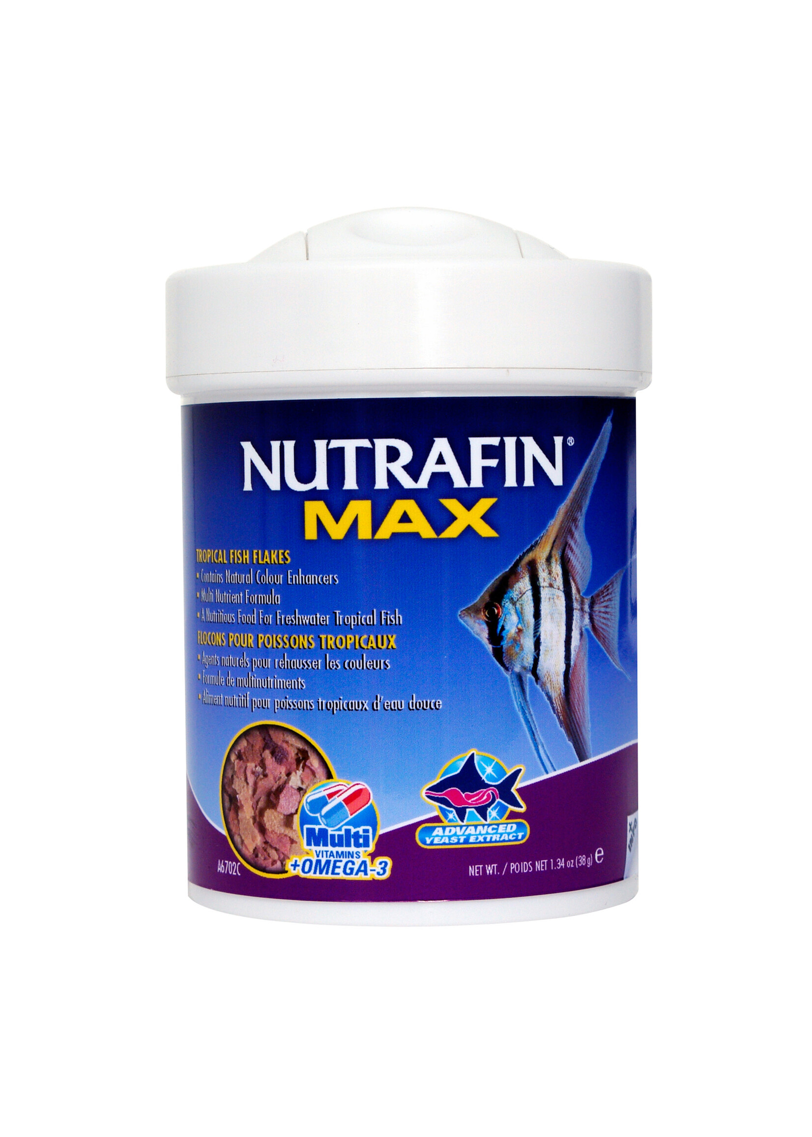 NUTRAFIN NUTRAFIN MAX FLOCONS POUR POISSONS TROPICAUX 38 G