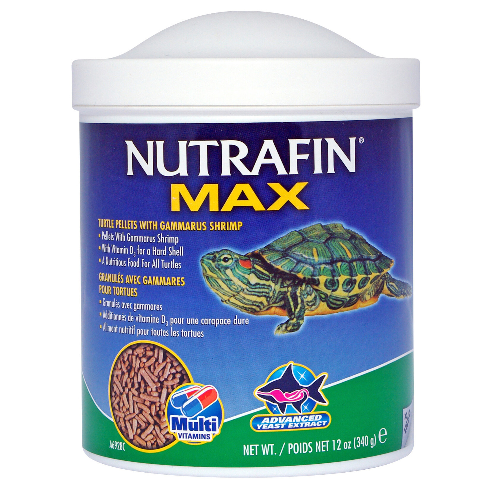 NUTRAFIN NUTRAFIN MAX GRANULES AVEC GAMMARES POUR TORTUES 340 G