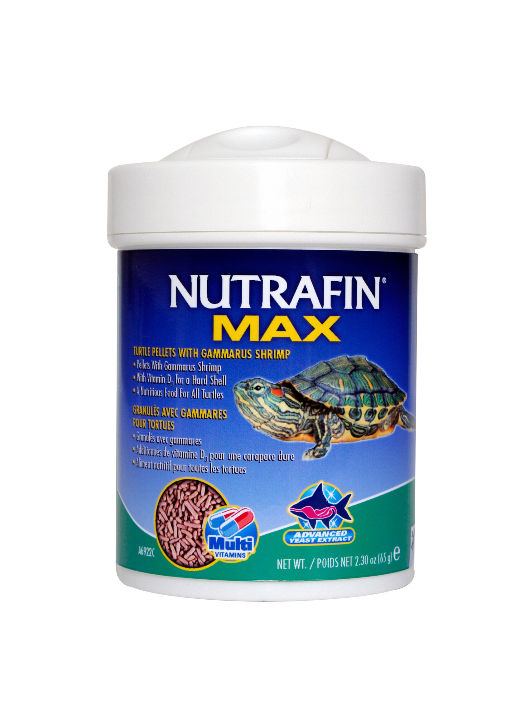 NUTRAFIN NUTRAFIN MAX GRANULES AVEC GAMMARES POUR TORTUES 65 G
