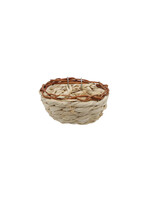 LIVING WORLD LW NID FEUILLE DE MAIS ROND POUR SERIN 11 X 6 CM