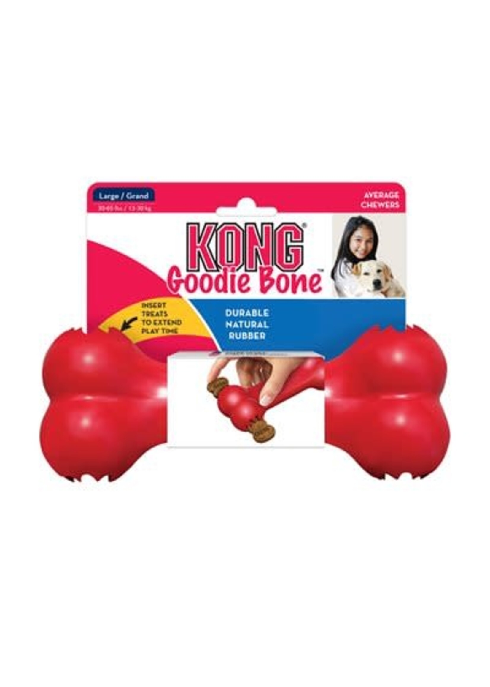 KONG KONG CLASSIC GOODIE BONE LARGE