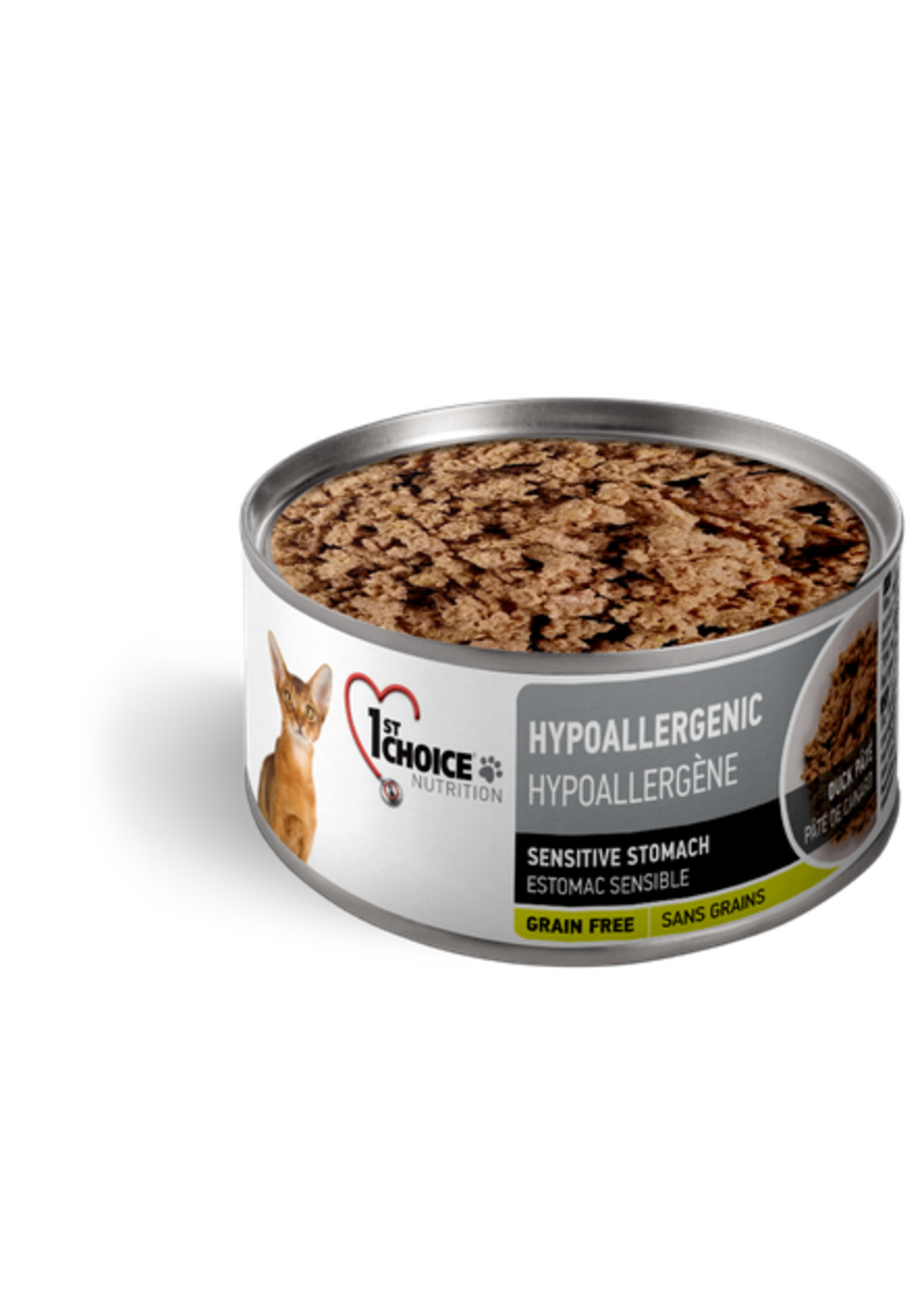 1ST CHOICE 1ST CHOICE CHAT NOURRITURE HUMIDE  HYPOALLERGENE PATE 156G