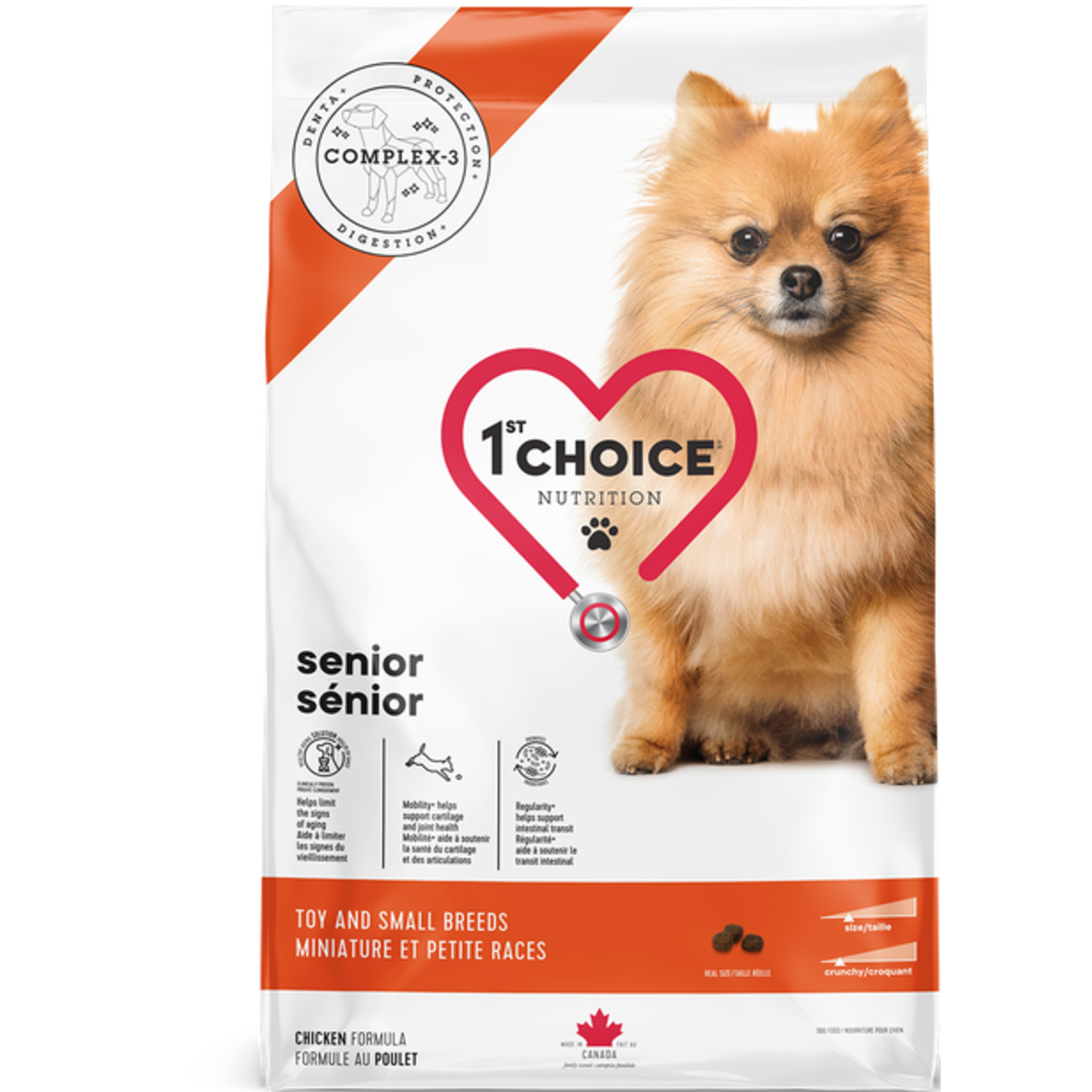 1ST CHOICE 1ST CHOICE CHIEN SENIOR MINIATURE 2 KG