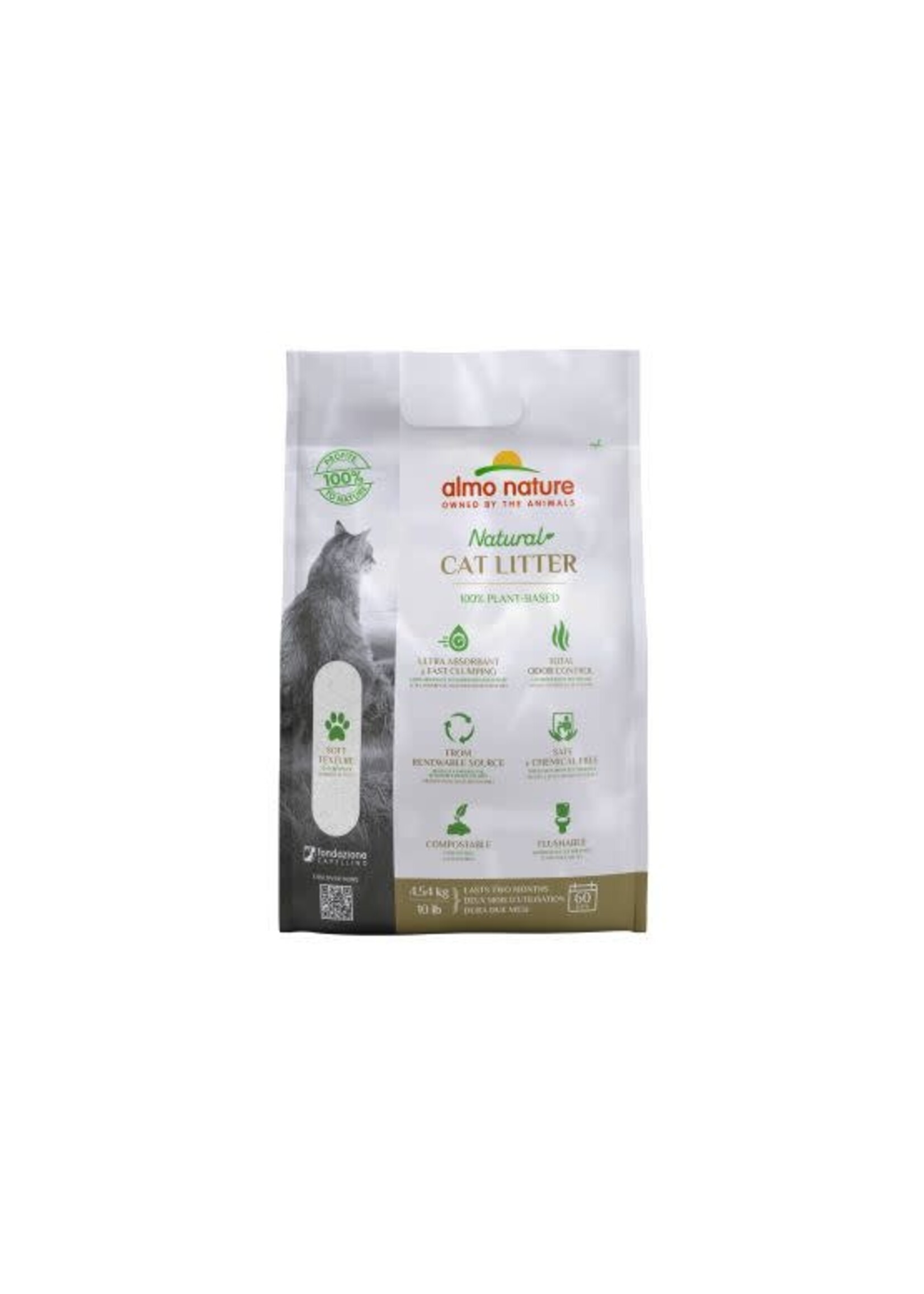 ALMO NATURE ALMO NATURE LITIERE COMPOSTABLE TAPIOCA 4.5KG