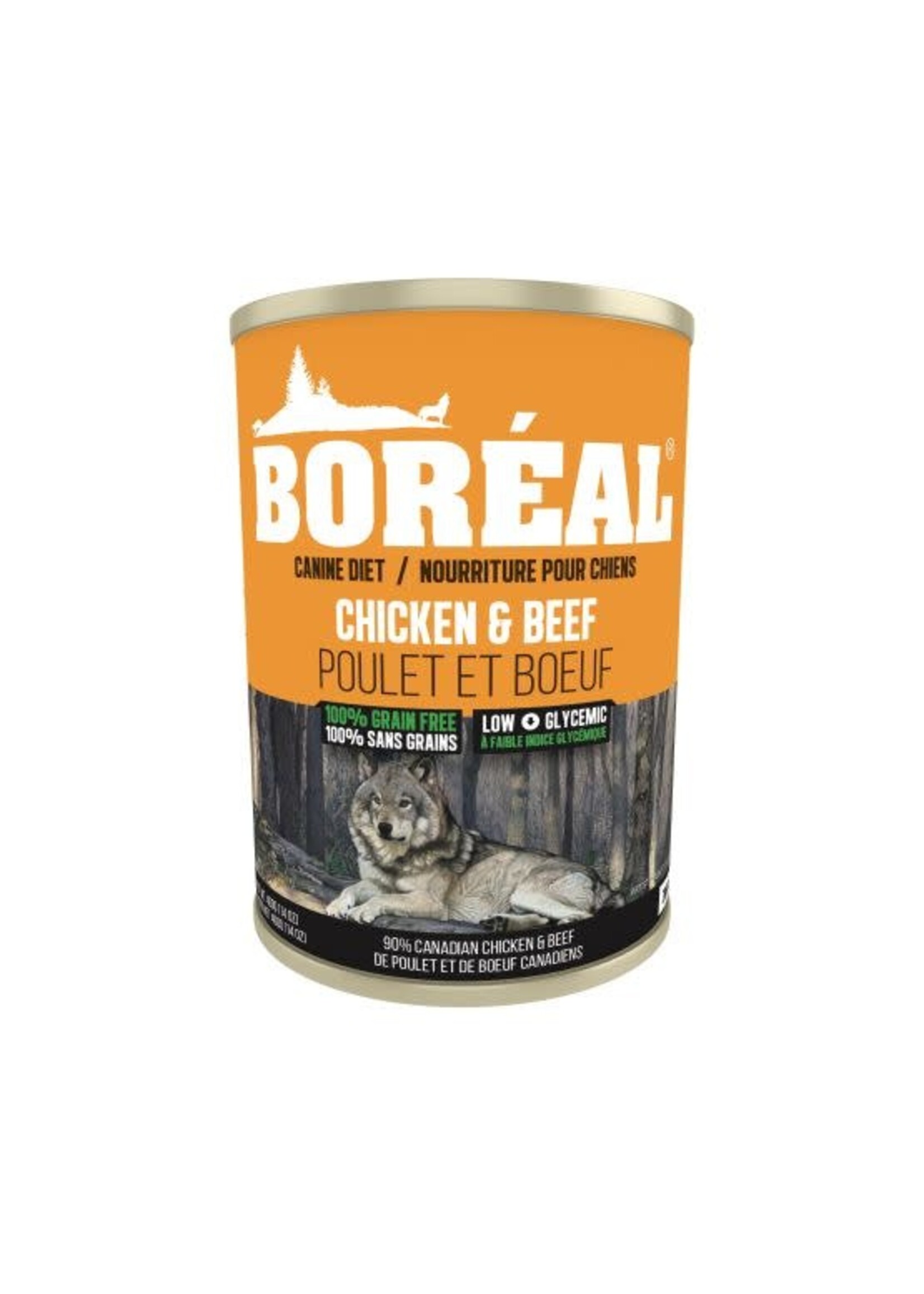 BOREAL BOREAL NOURRITURE HUMIDE CHIEN POULET ET BOEUF SG 690 G