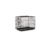 BUD'Z BUD'Z CAGE CHIEN METAL 2 PORTES AVEC SEPARATEUR 18"X12''X15"